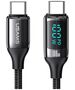 USAMS Usams - Data Cable U78 (US-SJ559) - Type-C to Type-C 100W, PD, Fast Charge, 3m - Black 6958444978017 έως 12 άτοκες Δόσεις