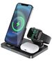 Hoco Hoco - Wireless Charging Station Ultra-Charge (CW33) - MagSafe with Cable Type-C, 15W - Black 6931474746825 έως 12 άτοκες Δόσεις