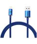 Baseus Baseus - Data Cable Crystal Shine (CAJY000103) - USB to Lightning, 2.4A, 2m - Blue 6932172602727 έως 12 άτοκες Δόσεις