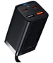 Baseus Baseus - Charging Station GaN3 Pro (CCGP040101) - 2xUSB-C, PD 65W, 2xUSB-A, 5A, with Cable Type-C to Type-C - Black 6932172600334 έως 12 άτοκες Δόσεις