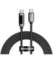 Baseus Type-C to Type-C 100W Data Cable, Fast Charging, 2m - Baseus Display (CATSK-C01) - Black 6953156206595 έως 12 άτοκες Δόσεις