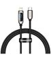 Baseus Baseus - Data Cable Display (CATLSK-01) - Type-C to Lightning, 20W, 1m - Black 6953156208636 έως 12 άτοκες Δόσεις