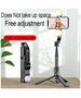 Techsuit Techsuit - Selfie Stick (L12D) - Stable Tripod with Bluetooth Remote Control, 2x Detachable LED Light, 108cm - Black 5949419014374 έως 12 άτοκες Δόσεις