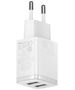 Baseus Baseus - Wall Charger (CCXJ010202) - 2xUSB, 10.5W - White 6932172606916 έως 12 άτοκες Δόσεις