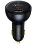 Baseus Baseus - Car Charger (TZCCZM-0G) - 2xType-C, USB with Cable USB-C to Type-C - Black 6953156206731 έως 12 άτοκες Δόσεις