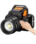 Techsuit Techsuit - Head Lamp (HL-A-01) - Flashlight with 18650 Battery, Zoom LED 10W - Black 5949419009073 έως 12 άτοκες Δόσεις