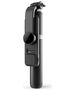 Techsuit Selfie Stick Stabil cu Trepied si LED, 105cm - Techsuit (Q02S) - Black 5949419000155 έως 12 άτοκες Δόσεις