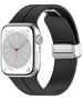 Techsuit Curea pentru Apple Watch 1/2/3/4/5/6/7/8/9/SE/SE 2/Ultra/Ultra 2 (42/44/45/49mm) - Techsuit Watchband (W011) - Black 5949419063464 έως 12 άτοκες Δόσεις