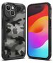 Ringke Husa pentru iPhone 15 - Ringke Fusion X Design - Camo Black 8809919309134 έως 12 άτοκες Δόσεις