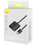 Baseus Adaptor HDMI la 2x HDMI, 4K@60Hz - Baseus Adapter AirJoy (B01331105111-01) - Black 6932172631789 έως 12 άτοκες Δόσεις