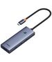 Baseus Hub Type-C to 4 x USB 3.0, Type-C - Baseus UltraJoy Series (B00052801811-01) - Space Grey 6932172636647 έως 12 άτοκες Δόσεις