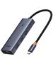 Baseus Hub Type-C to 4 x USB 3.0, Type-C - Baseus UltraJoy Series (B00052801811-01) - Space Grey 6932172636647 έως 12 άτοκες Δόσεις