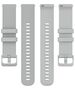 Techsuit Strap for Samsung Galaxy Watch 4/5/Active 2, Huawei Watch GT 3 (42mm)/GT 3 Pro (43mm) - Techsuit Watchband 20mm (W006) - Gray 5949419079526 έως 12 άτοκες Δόσεις