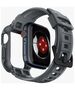 Spigen Husa pentru Apple Watch 4 / 5 / 6 / SE / SE 2 / 7 / 8 / 9 (44mm/45mm) + Curea - Spigen Rugged Armor Pro - Dark Grey 8809971222662 έως 12 άτοκες Δόσεις