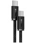 Baseus Type-C to Type-C Cable, Fast Charging 100W, 480Mbps, 2m - Baseus Dynamic 3 Series (P10367000111-01) - Black 6932172651657 έως 12 άτοκες Δόσεις