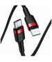 Baseus - Cafule Cable Type-C to iPhone PD 18W 1m - Red Black 6953156297456 έως 12 άτοκες Δόσεις