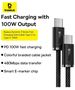 Baseus Type-C to Type-C Cable, Fast Charging 100W, 480Mbps, 2m - Baseus Dynamic 3 Series (P10367000111-01) - Black 6932172651657 έως 12 άτοκες Δόσεις