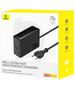 Baseus Statie de Incarcare GaN, 3x USB-C, USB, DC, 240W, 1m - Baseus (P10163901113-00) - Black 6932172646110 έως 12 άτοκες Δόσεις