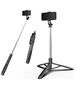 Techsuit Stabilized Selfie Stick with Tripod, Remote Control, 158cm - Techsuit (Q05) - Black 5949419122376 έως 12 άτοκες Δόσεις