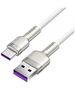 Baseus USB to Type-C Data Cable, 66W, 1m - Baseus Cafule Series Metal (CAKF000102) - White 6953156209763 έως 12 άτοκες Δόσεις