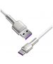 Baseus USB to Type-C Data Cable, 66W, 1m - Baseus Cafule Series Metal (CAKF000102) - White 6953156209763 έως 12 άτοκες Δόσεις