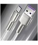 Baseus USB to Type-C Data Cable, 66W, 1m - Baseus Cafule Series Metal (CAKF000102) - White 6953156209763 έως 12 άτοκες Δόσεις