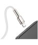 Baseus USB to Lightning Data Cable 2.4A, 2m - Baseus Coffees (CALJK-B02) - White 6953156202290 έως 12 άτοκες Δόσεις