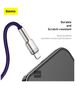 Baseus USB to Lightning Data Cable 2.4A, 2m - Baseus Coffees (CALJK-B05) - Purple 6953156202306 έως 12 άτοκες Δόσεις