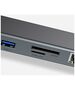 Baseus Hub Type-C to HDMI, VGA, USB 3.0 x 3, RJ45, 3.5mm, SD, TF, Type-C - Baseus (CATSX-G0G) - Black 6953156291478 έως 12 άτοκες Δόσεις