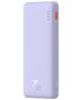 Baseus External Battery USB, Type-C, Micro-USB, 20W, 10000mAh + Type-C Cable - Baseus Airpow (P10022801513-00) - Nebula Purple 6932172646974 έως 12 άτοκες Δόσεις