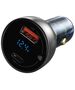 Baseus Car Charger, 65W, USB, Type-C - Baseus (TZCCKX-0G) - Black 6953156223196 έως 12 άτοκες Δόσεις