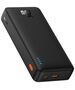 Baseus External USB Battery, Type-C, Micro-USB, 20W, 20000mAh - Baseus Airpow (P10022804113-00) - Black 6932172648718 έως 12 άτοκες Δόσεις