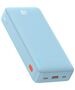 Baseus External USB Battery, Type-C, Micro-USB, 20W, 20000mAh - Baseus Airpow (P10022804313-00) - Galaxy Blue 6932172648695 έως 12 άτοκες Δόσεις