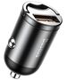 Baseus Car Charger, Quick Charging, 30W - Baseus Tiny Star Mini (C00035000817-Z1/VCHX-A0G) - Space Grey 6932172629403 έως 12 άτοκες Δόσεις