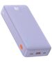 Baseus External USB Battery, Type-C, Micro-USB, 20W, 20000mAh - Baseus Airpow (P1002280804513-00) - Purple 6932172648701 έως 12 άτοκες Δόσεις