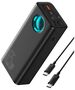 Baseus External Battery Pack 4x USB, Type-C, Lighting, Micro-USB, Fast Charge, 65W, 26800mAh - Baseus Amblight (P10022402113-00) - Black 6932172641412 έως 12 άτοκες Δόσεις