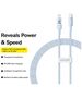 Baseus Cable USB-C to Lightning, Fast Charging 20W, 2m - Baseus Gem (P10373001311-01) - Galaxy Blue 6932172658908 έως 12 άτοκες Δόσεις