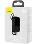 Baseus External Battery Pack 2x Lightning, Type-C, USB, 20W, 10000mAh + Type-C Cable, 3A - Baseus Qpow Pro (PPQD020001) - Black 6932172608446 έως 12 άτοκες Δόσεις