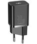 Baseus Priza Charger, USB-C, 30W - Baseus Super Si (CCSUP-J01) - Black 6953156205062 έως 12 άτοκες Δόσεις