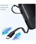 Baseus External Battery Pack Lightning, 2x Type-C, USB, 22.5W, 10000mAh + Type-C Cable - Baseus Qpow Pro+ (P10067101113113-00) - Black 6932172652463 έως 12 άτοκες Δόσεις