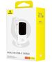 Baseus External Battery Pack Lightning, 2x Type-C, USB, 22.5W, 10000mAh + Type-C Cable - Baseus Qpow Pro+ (P10067101213-00) - White 6932172652487 έως 12 άτοκες Δόσεις