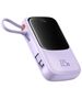 Baseus External Battery Pack Lightning, 2x Type-C, USB, 22.5W, 10000mAh + Type-C Cable - Baseus Qpow Pro+ (P10067101513-00) - Purple 6932172652456 έως 12 άτοκες Δόσεις