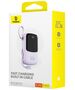 Baseus External Lightning Battery Pack, 2x Type-C, USB, 22.5W, 20000mAh + Type-C Cable - Baseus Qpow Pro+ (P1006710351313-00) - Purple 6932172652739 έως 12 άτοκες Δόσεις