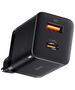 Baseus Priza Charger, 2in1, 30W - Baseus Super Si Pro (CCSUPP-E01) - Black 6953156206342 έως 12 άτοκες Δόσεις