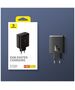 Baseus USB Rapid Charger, Type-C, 65W - Baseus Cube Pro (P1015230101113-00) - Black 6932172641474 έως 12 άτοκες Δόσεις