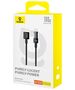 Baseus USB to Type-C cable, Super Fast Charging 100W, 1m - Baseus Gem (P1037373002111-00) - Cluster Black 6932172658748 έως 12 άτοκες Δόσεις