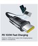 Baseus USB-C to Type-C cable, Super Fast Charging 100W, 2m - Baseus Gem (P1037373000111-01) - Cluster Black 6932172658816 έως 12 άτοκες Δόσεις