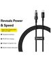 Baseus Cable USB-C to Lightning, Fast Charging 20W, 1m - Baseus Gem (P1037300111111-00) - Cluster Black 6932172658939 έως 12 άτοκες Δόσεις