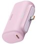 Baseus External Type-C Battery Type-C, 20W, 5000mAh + Type-C Cable - Baseus (P10068306413-00) - Baby Pink 6932172659530 έως 12 άτοκες Δόσεις