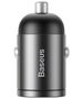 Baseus Car Charger Type C, Quick Charging, 30W - Baseus Tiny Star Mini (C00035000817-Z2/VCHX-B0G) - Space Grey 6932172629397 έως 12 άτοκες Δόσεις